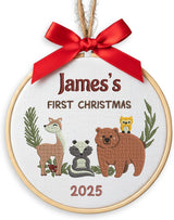Personalized Baby Name Christmas Ornament