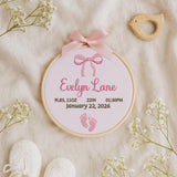 Personalized Embroidered Baby Name Hoop — 12 — image 8