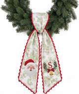 Christmas Personalized Wreath Sash