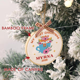 Personalized Baby's First Christmas Ornament — 4 — image 6