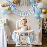 Personalized Embroidered Baby Name Banner — 2 - Blue — image 7