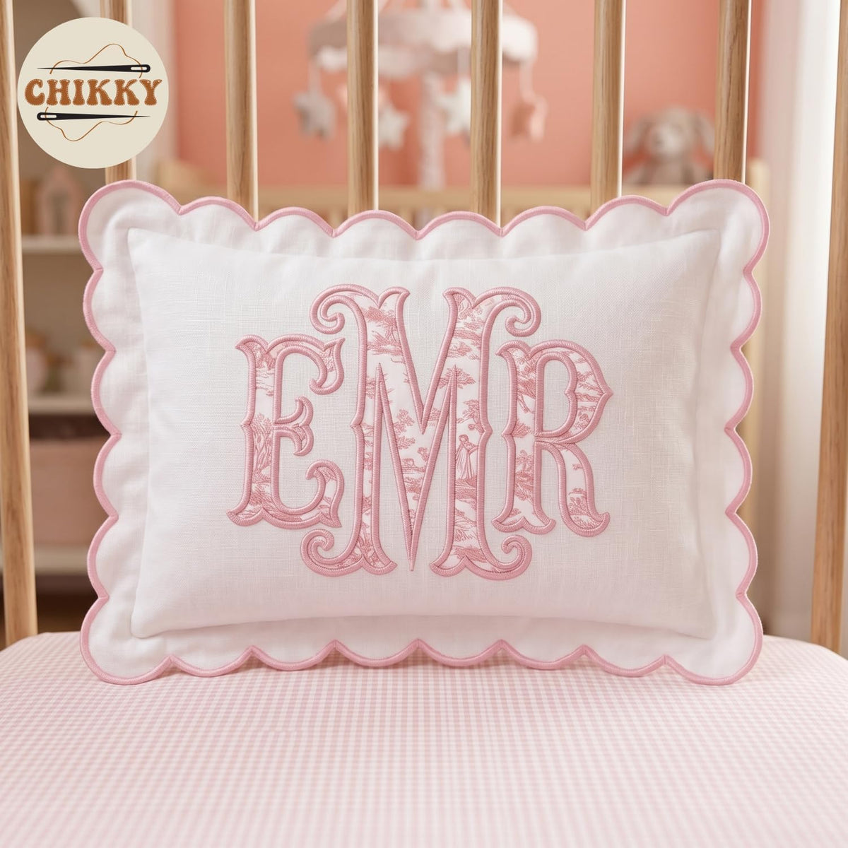 Personalized Embroidered Pillow Cover — 28 — image 2