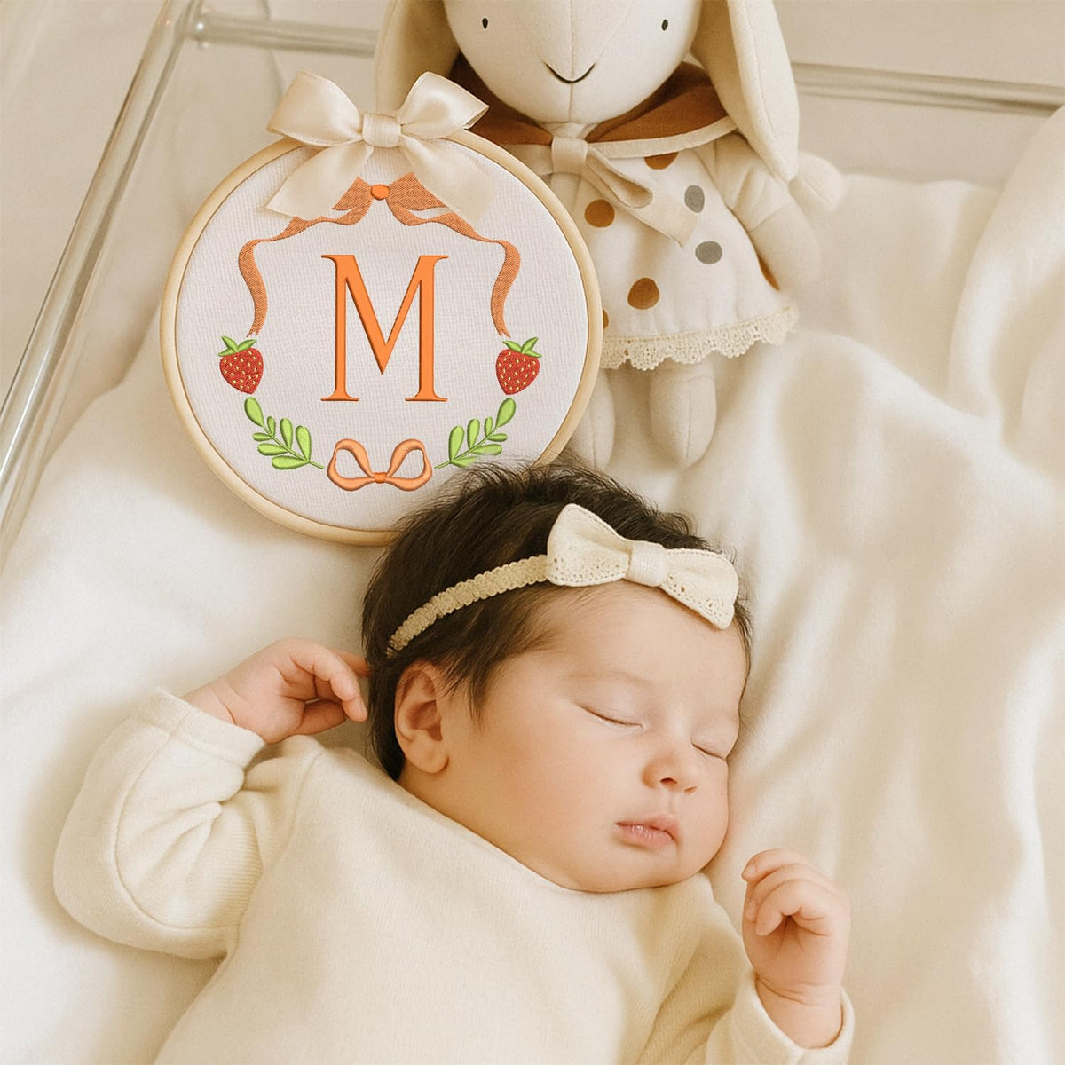 Personalized Embroidered Baby Name Hoop — 1 — image 4