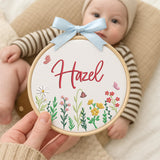 Personalized Embroidered Baby Name Hoop — 2 — image 5