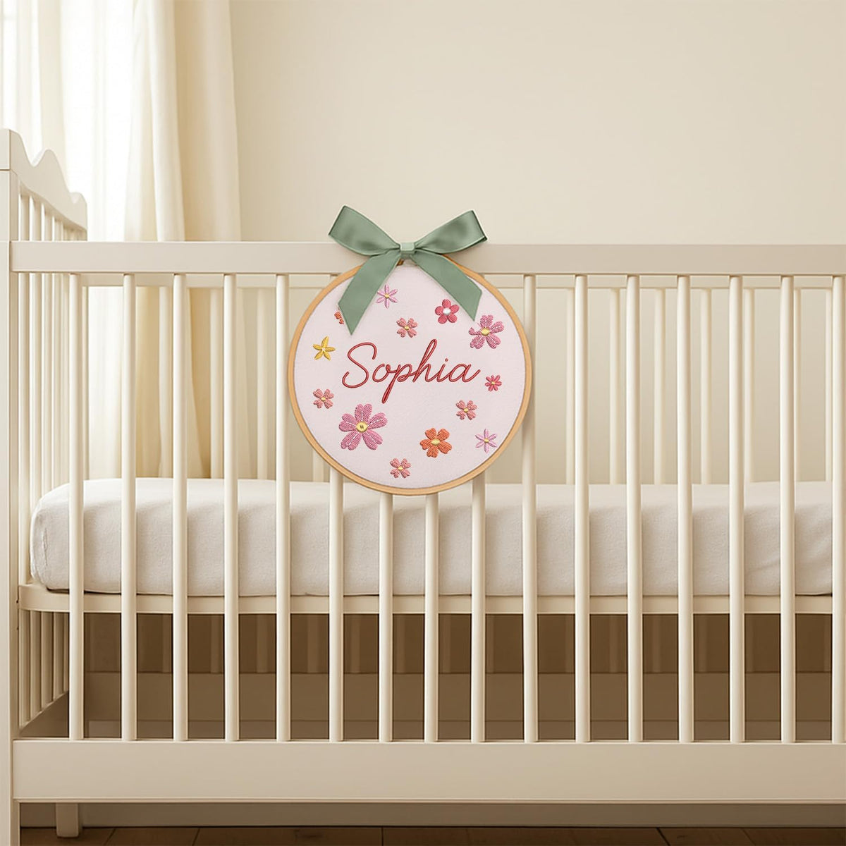 Personalized Embroidered Baby Name Hoop — 1 — image 6