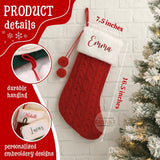 Personalized Embroidered Christmas Stocking — Style 1 — image 2