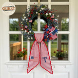 Patriotic Personalized Wreath Sash — 11 - USA Flag — image 4