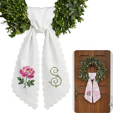 Christmas Personalized Wreath Sash