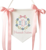 Personalized Embroidered Baby Name Banner — 1