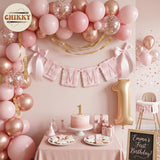 Personalized Embroidered Baby Name Banner — 1 - Pink — image 6
