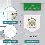 Personalized Embroidered Teacher Banner — 7 — image 6