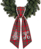 Christmas Personalized Wreath Sash