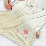 Personalized Knit Baby Blanket — 2 - Pattern — image 4