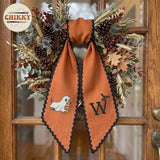 Halloween Personalized Wreath Sash — image 6