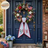 Monogram Personalized Wreath Sash — 8 - USA Hydrangea — image 6
