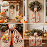 Halloween Personalized Wreath Sash — image 5