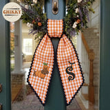 Halloween Personalized Wreath Sash — image 2