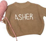 Personalized Baby Name Sweater