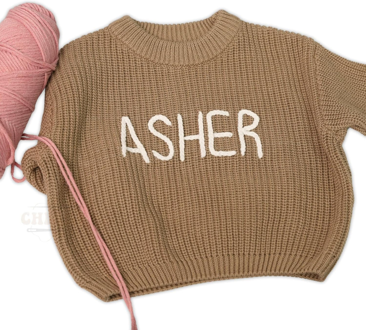 Personalized Baby Name Sweater