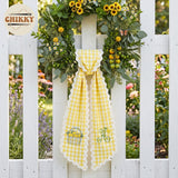 Christmas Personalized Wreath Sash — image 4