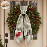 Christmas Personalized Wreath Sash — image 2