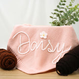 Personalized Knit Baby Blanket — 3 — image 7