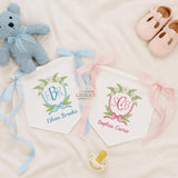 Personalized Embroidered Baby Name Banner — 7 — image 2