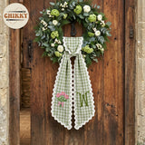 Christmas Personalized Wreath Sash — image 3