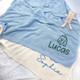 Personalized Knit Baby Blanket — 10 - Pattern — image 4