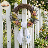 Monogram Personalized Wreath Sash — 7 - Hydrangea Initial — image 3