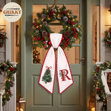 Christmas Personalized Wreath Sash — image 3