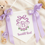 Personalized Embroidered Baby Name Banner — 11 — image 2