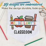 Personalized Embroidered Teacher Banner — 3 — image 5