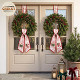 Christmas Personalized Wreath Sash — image 3
