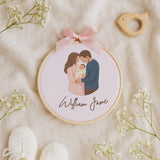 Personalized Embroidered Baby Name Hoop — 11 — image 8