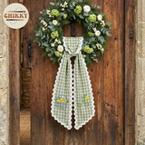 Christmas Personalized Wreath Sash — image 6