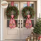 Christmas Personalized Wreath Sash — image 3