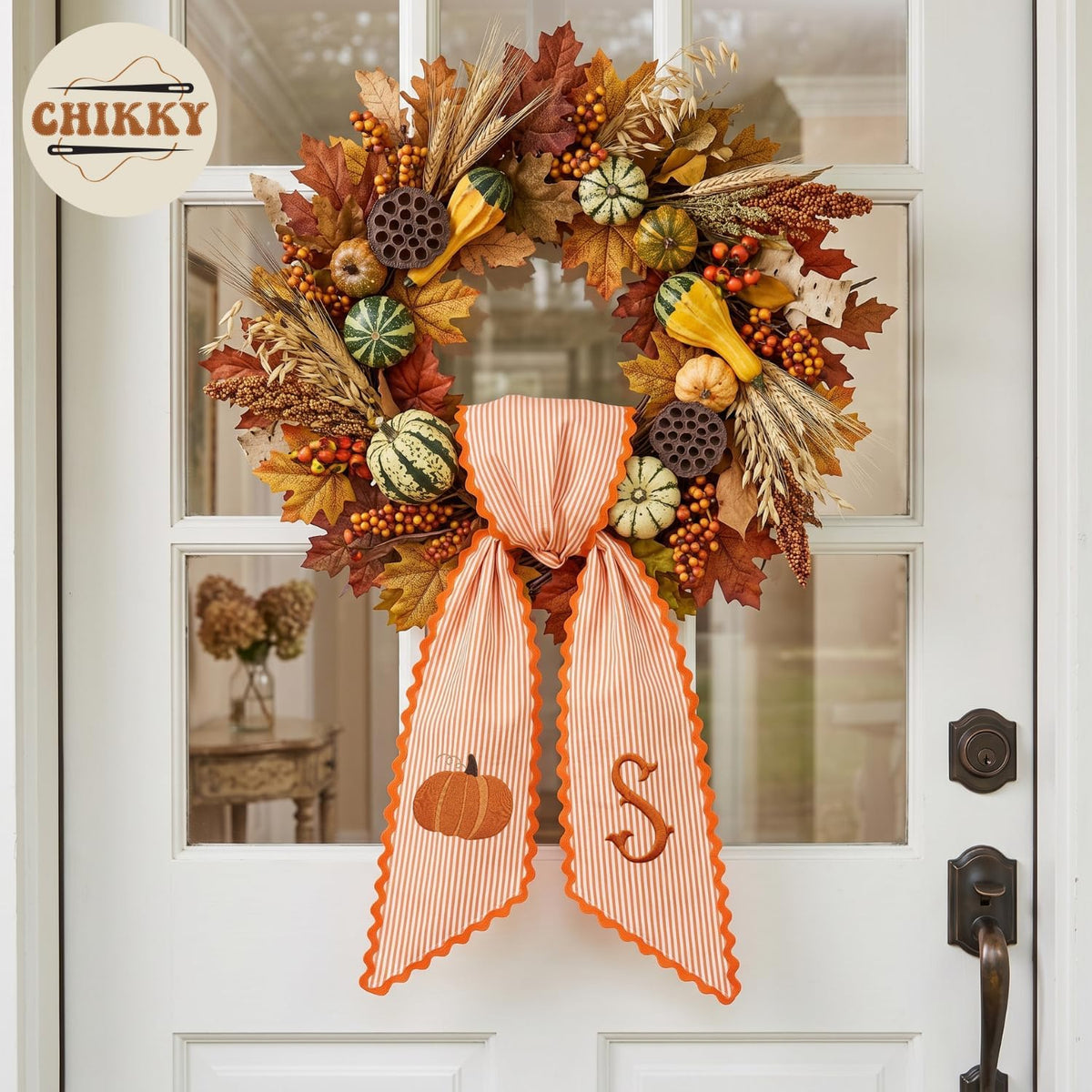 Christmas Personalized Wreath Sash — 22 — image 4
