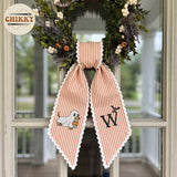 Halloween Personalized Wreath Sash — image 3