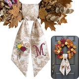 Christmas Personalized Wreath Sash — 24