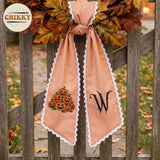 Halloween Personalized Wreath Sash — image 3