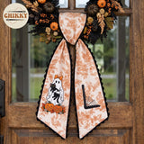 Halloween Personalized Wreath Sash — image 2