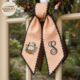 Halloween Personalized Wreath Sash — image 5