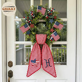 Patriotic Personalized Wreath Sash — 8 - USA Flag Star — image 6