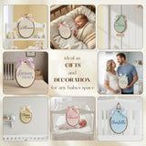 Personalized Embroidered Baby Name Hoop — 4 — image 7