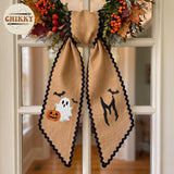 Halloween Personalized Wreath Sash — image 5