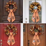 Halloween Personalized Wreath Sash — image 6