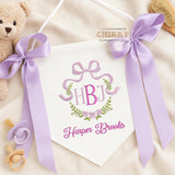 Personalized Embroidered Baby Name Banner — 13 — image 3