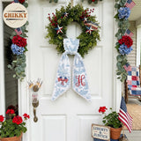Patriotic Personalized Wreath Sash — 3 — image 2