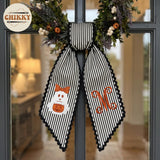 Halloween Personalized Wreath Sash — image 4